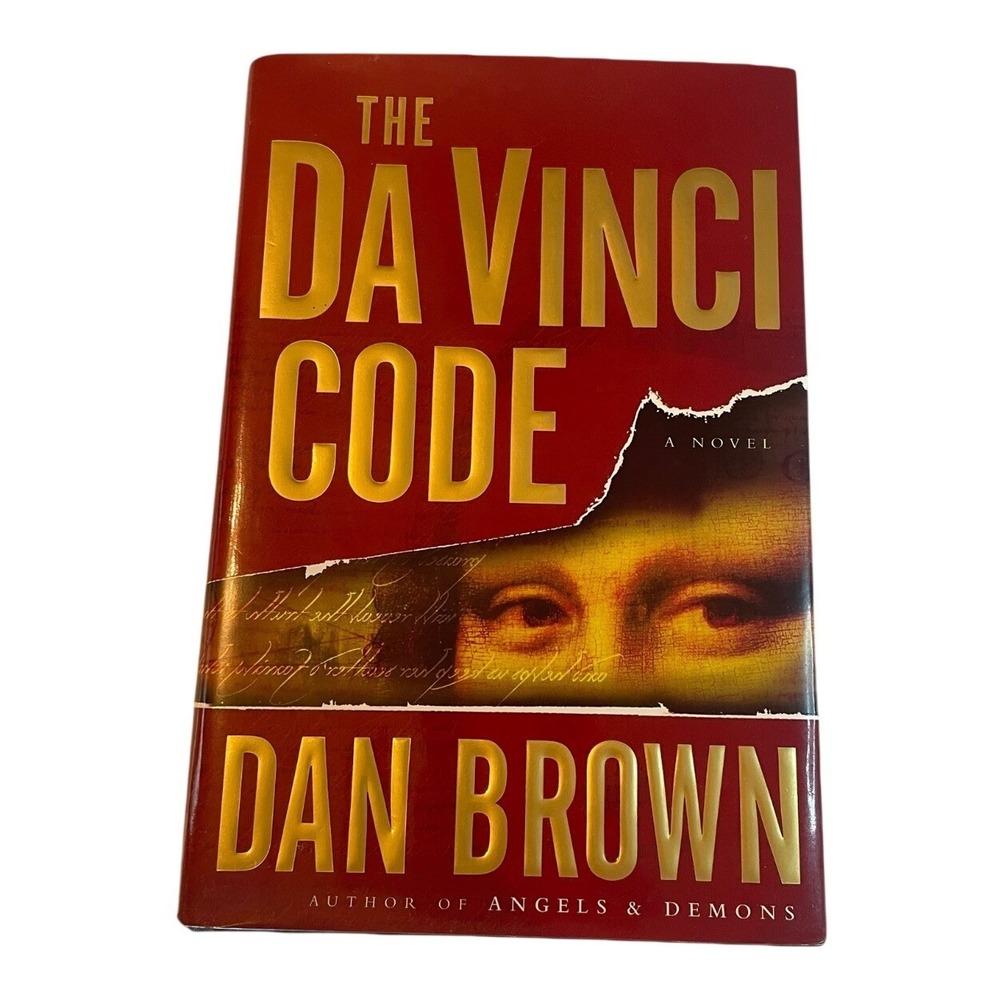 Dan Brown The Da Vinci Code Hardcover Book First Edition 2003 Mystery Thriller